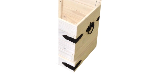 Truhla PIMBOW bílý vosk