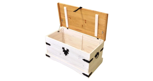 Truhla PIMBOW bílý vosk