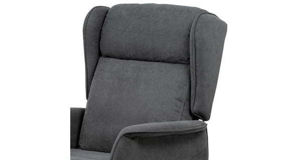 TV a relaxační křeslo/ušák PRECHTHUM elektrickým polohováním, šedá
