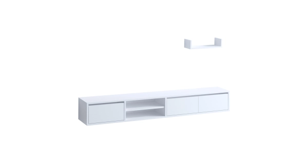 TV stolek ADONIA, bílá