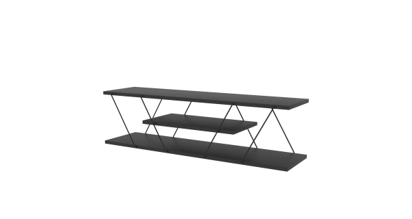 TV stolek ANABELA, antracit/šedá