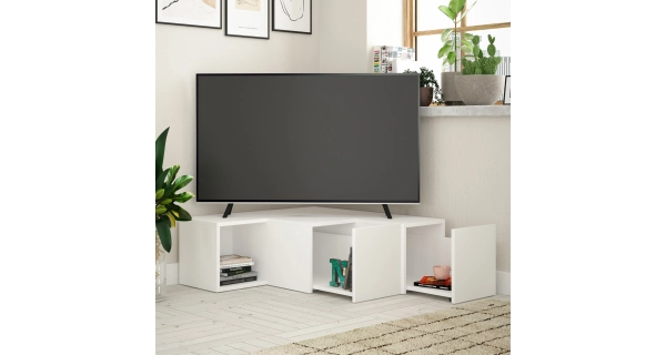 TV stolek ANNDY, bílá