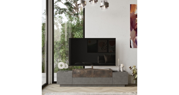 TV stolek ARUNA, bronz