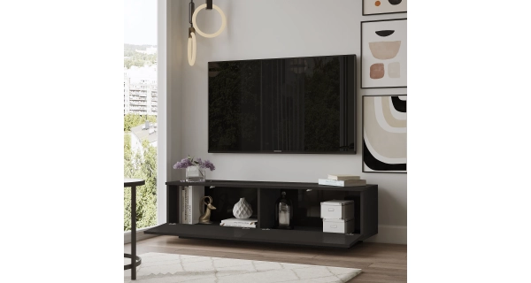 TV stolek ASPEN, černá