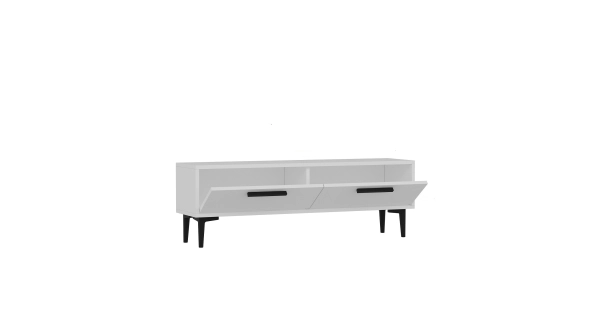 TV stolek BELFAST, bílá