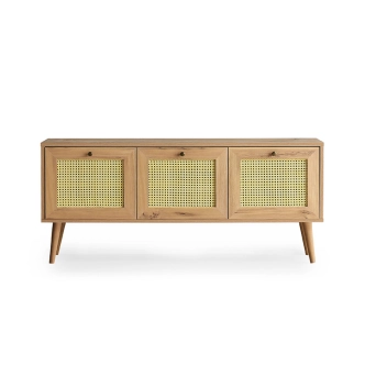 TV stolek BENE 140 cm, dub