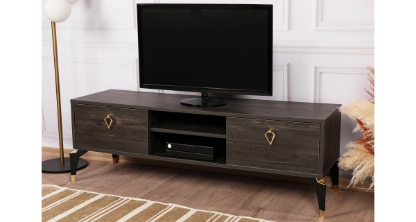 TV stolek CASSONOVA, tmavě hnědá