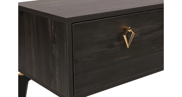 TV stolek CASSONOVA, tmavě hnědá