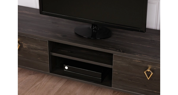 TV stolek CASSONOVA, tmavě hnědá