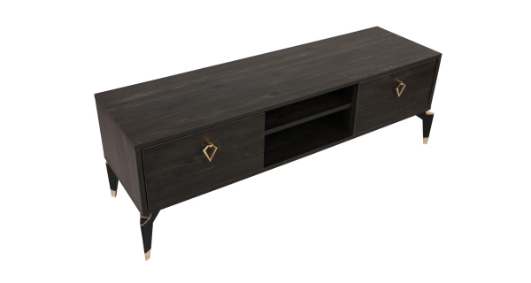 TV stolek CASSONOVA, tmavě hnědá