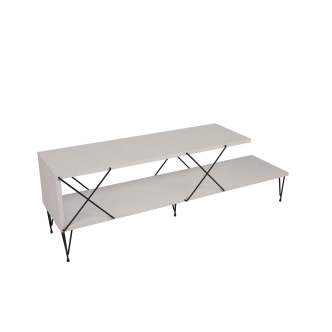 TV stolek CULEBRA, bílá