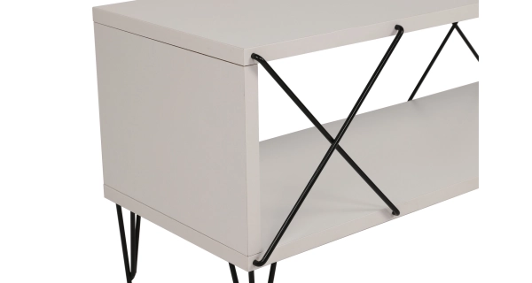 TV stolek CULEBRA, bílá