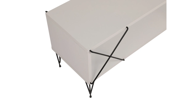 TV stolek CULEBRA, bílá