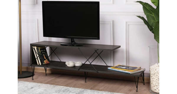 TV stolek CULEBRA, tmavě hnědá