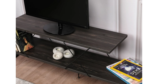 TV stolek CULEBRA, tmavě hnědá