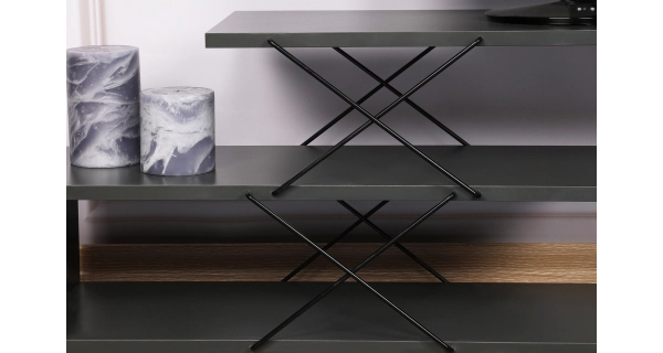 TV stolek DOBROMIL, antracit