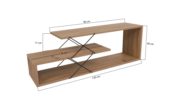 TV stolek DOBROMIL, dub
