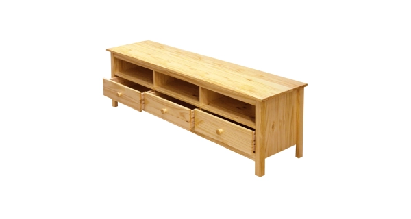 TV stolek DWAYNE, masiv borovice