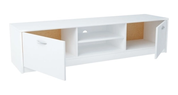 TV stolek EKALO 8, bílý