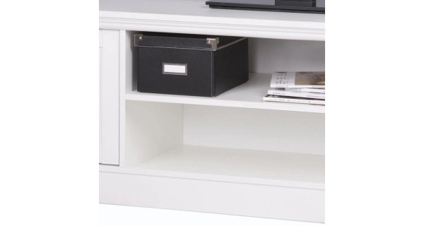 TV stolek HUNGABEE, bílá