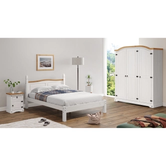 TV stolek PIMBOW bílý vosk