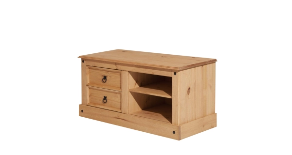 TV stolek PIMBOW, masiv borovice, vosk