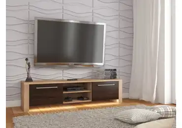 TV stolek ZARKENT 3, dub sonoma/dub sonoma tmavý