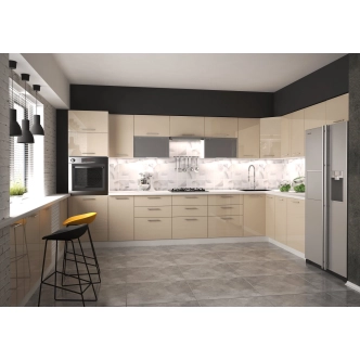 Ukončovací bok MARCIE DZ-72/31, béžový lesk