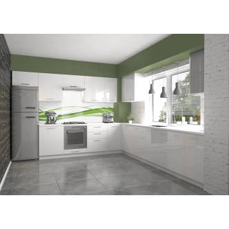 Ukončovací bok MARCIE DZ-72/31, bílý lesk