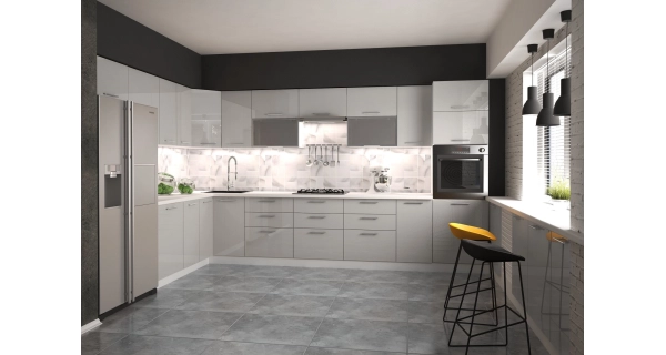 Ukončovací bok MARCIE DZ-72/57, sv. šedý lesk