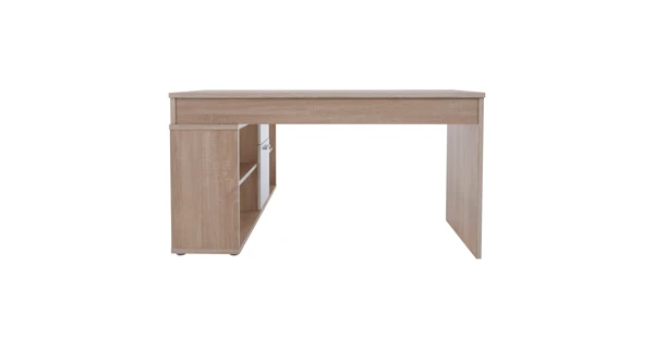 Univerzální psací stůl PATAIKOS, dub sonoma/bílá