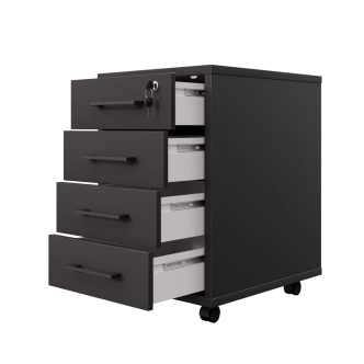 Uzamykatelný kontejner NEJBY GIANNI PREMIUM, antracit