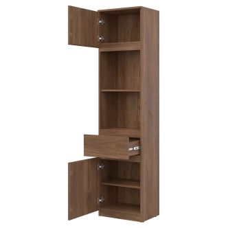 Úzký regál BORROMEO, dub castello