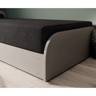 Válenda EULALIA 04, černá/šedá, levá