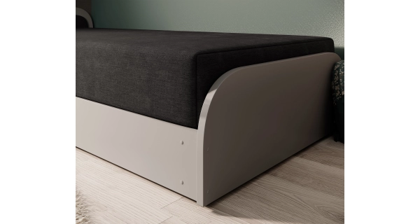 Válenda EULALIA 04, černá/šedá, levá