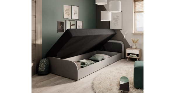 Válenda EULALIA 04, černá/šedá, pravá