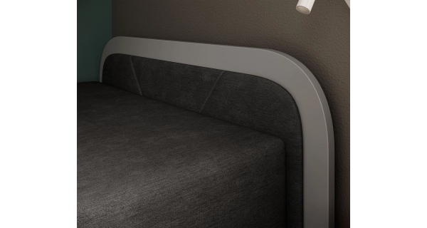 Válenda EULALIA 04, černá/šedá, pravá