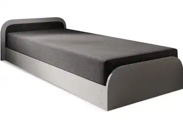 Válenda EULALIA 05, tmavě šedá/šedá, levá