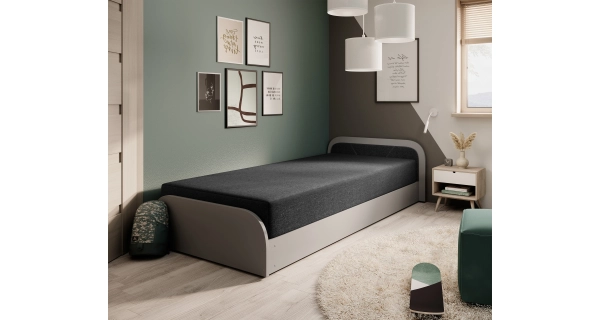 Válenda EULALIA 14, černá/šedá, pravá