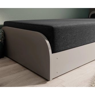 Válenda EULALIA 14, černá/šedá, pravá