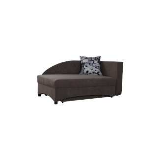 Válenda PAVONIA 4 pravá, šedá látka