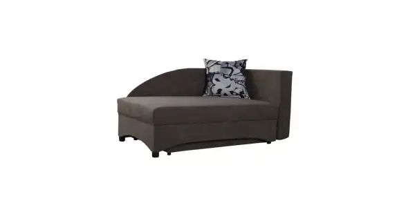 Válenda PAVONIA 4 pravá, šedá látka