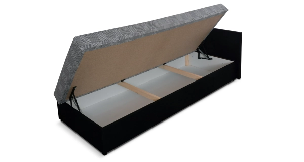 Válenda VIGINTI 1 pravá, látka s potiskem/černá látka