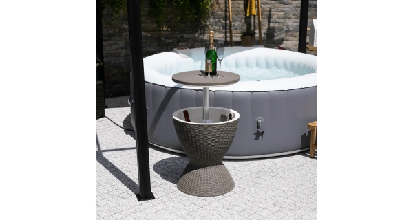 VAYANA, zahradní chladící stolek, šedá