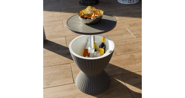 VAYANA, zahradní chladící stolek, šedá