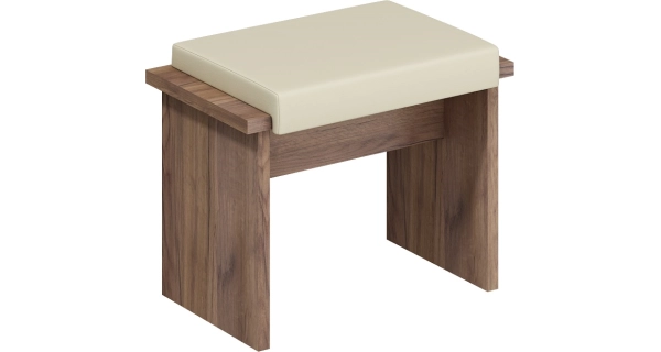 Velký jídelní set GURLAN, craft tobaco/béžová ekokůže, 5 let záruka