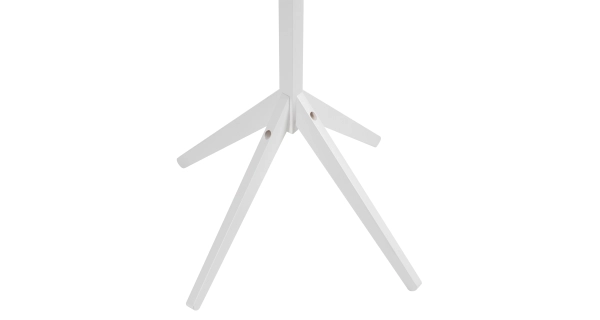 Věšák ARULOR, bílá, masiv borovice