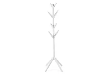 Věšák ARULOR, bílá, masiv borovice