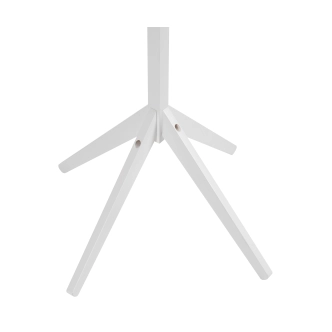 Věšák ARULOR, bílá, masiv borovice