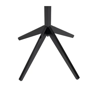 Věšák ARULOR, černá, masiv borovice